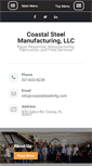 Mobile Screenshot of coastalsteelmfg.com